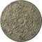 Ekena Millwork Baile Ceiling Medallion (Fits Canopies up to 6"), 31 1/4"OD x 2 1/4"P, Castle Stone Crackle CM31BACSC - alternate 1